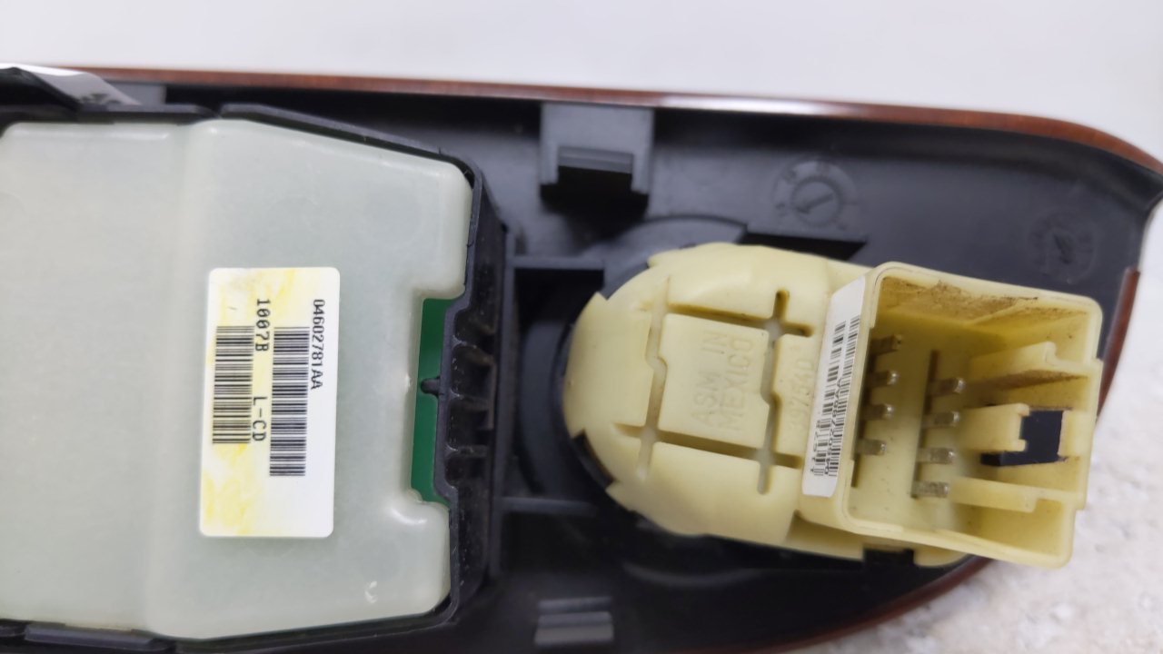 2003 Ford Victoria Master Power Window Switch Replacement Driver Side Left P/N:04602781AA Fits OEM Used Auto Parts - Oemused