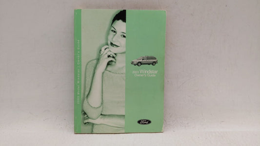 2003 Ford Windstar Owners Manual Book Guide OEM Used Auto Parts - Oemusedautoparts1.com