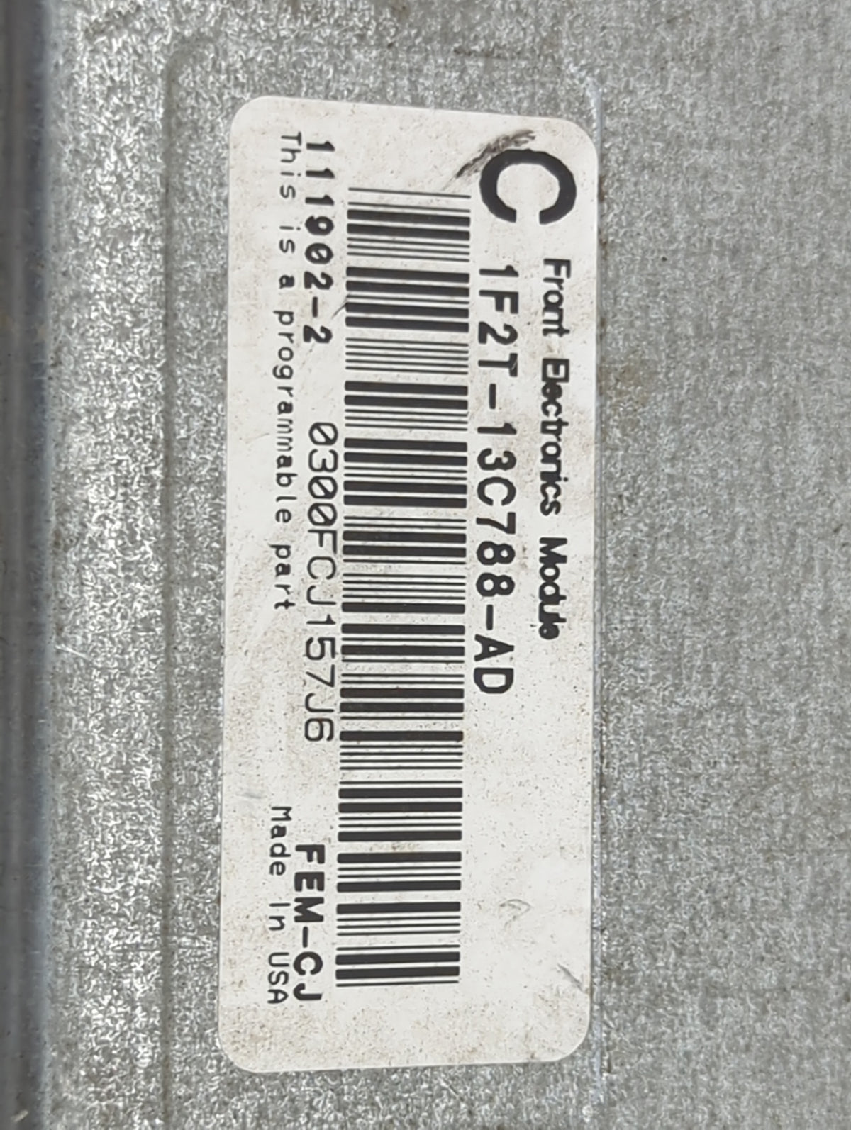 2003 Ford Windstar PCM Engine Control Computer ECU ECM PCU OEM P/N:1F2T-13C788-AD XW4F-14A638-GA Fits OEM Used Auto Parts - 