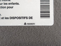 2002-2004 Gmc Envoy Xl Sun Visor Shade Replacement Passenger Right Mirror Fits Fits 2002 2003 2004 OEM Used Auto Parts - Oem