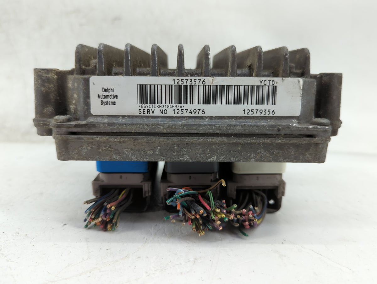 2003-2005 Gmc Envoy Xl PCM Engine Control Computer ECU ECM PCU OEM P/N:12573576 12574976 Fits 2003 2004 2005 2006 OEM Used A