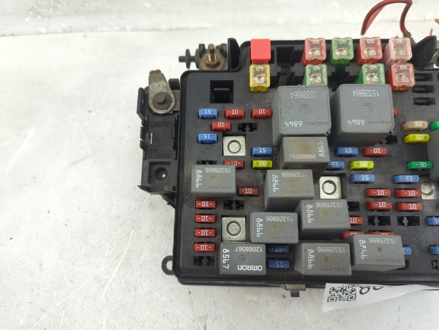 2003-2005 Gmc Sierra 2500 Fusebox Fuse Box Panel Relay Module P/N:15201928-02 Fits Fits 2003 2004 2005 2006 OEM Used Auto Pa