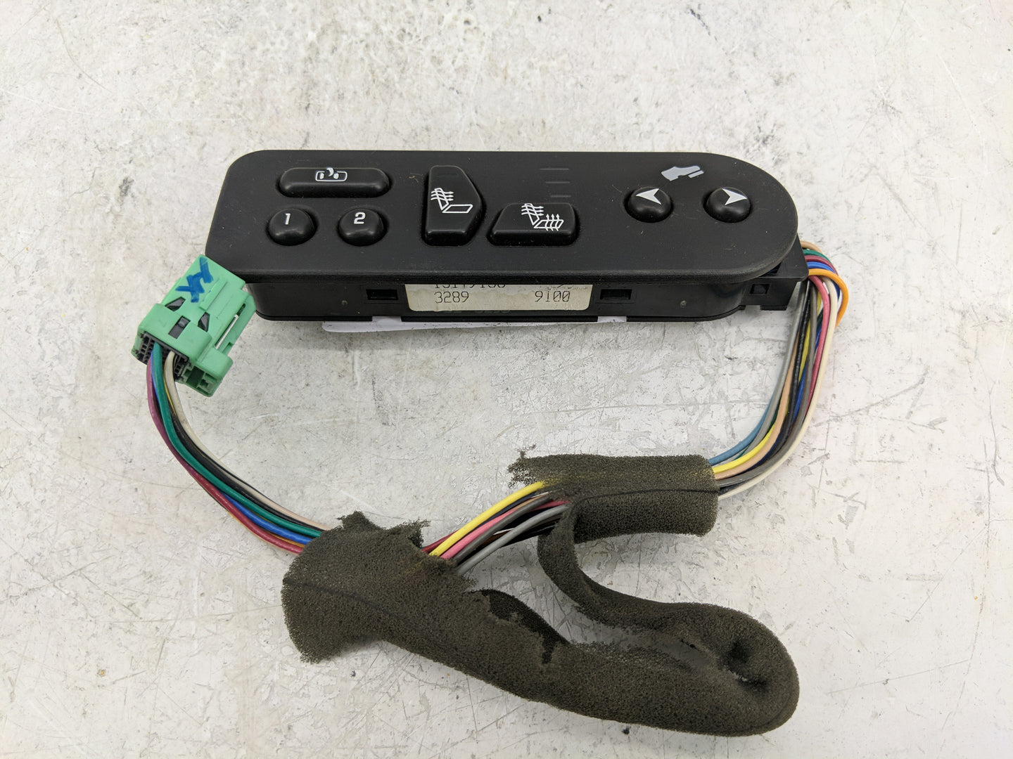2003 Gmc Yukon Climate Control Module Temperature AC/Heater Replacement P/N:15179136 Fits OEM Used Auto Parts - Oemusedautop