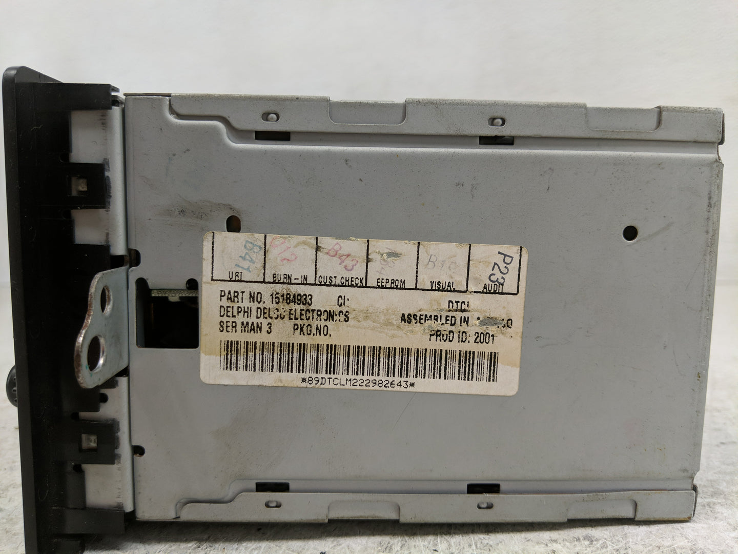 2003-2005 Gmc Yukon Radio AM FM Cd Player Receiver Replacement Fits Fits 2003 2004 2005 OEM Used Auto Parts - Oemusedautopar