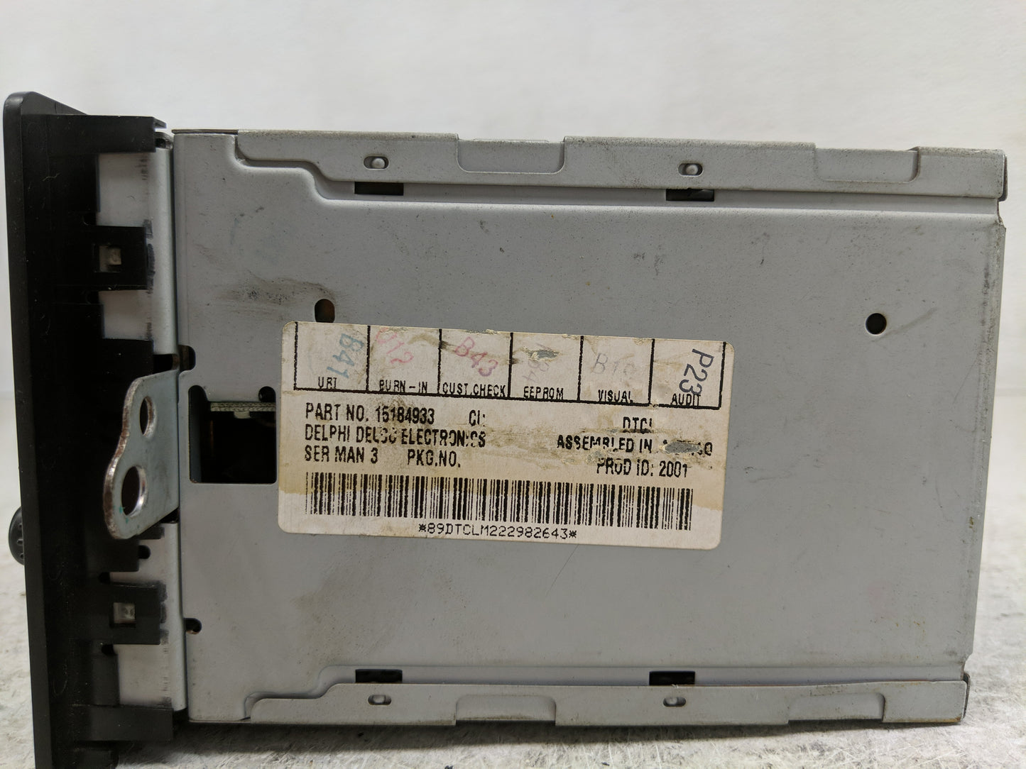 2003-2005 Gmc Yukon Radio AM FM Cd Player Receiver Replacement Fits Fits 2003 2004 2005 OEM Used Auto Parts - Oemusedautopar