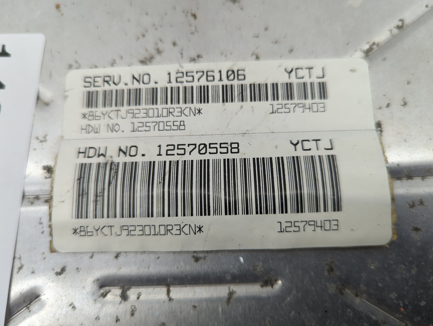 2003-2006 Gmc Yukon PCM Engine Control Computer ECU ECM PCU OEM P/N:12576106 12570558, 12579403 Fits Fits 2003 2004 2005 200
