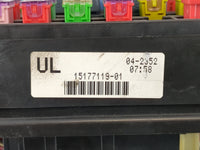 2003-2006 Gmc Yukon Xl 1500 Fusebox Fuse Box Panel Relay Module P/N:15177119 Fits Fits 2003 2004 2005 2006 OEM Used Auto Par