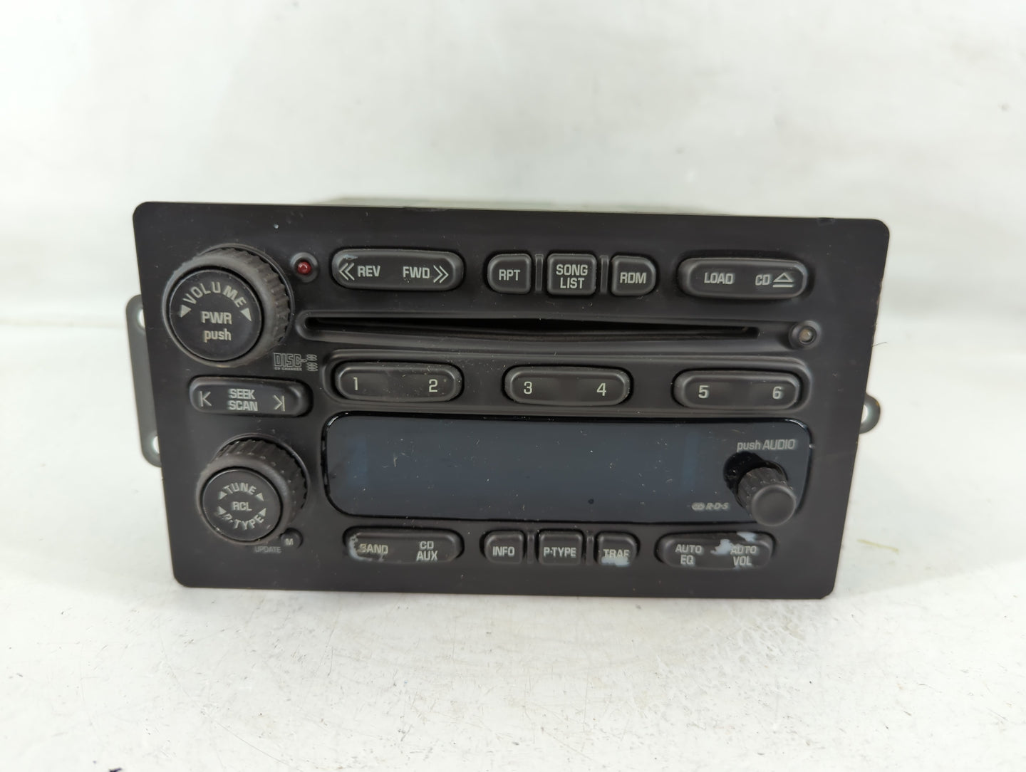 2003-2005 Gmc Yukon Xl 1500 Radio AM FM Cd Player Receiver Replacement P/N:15184935 Fits Fits 2003 2004 2005 2006 OEM Used A