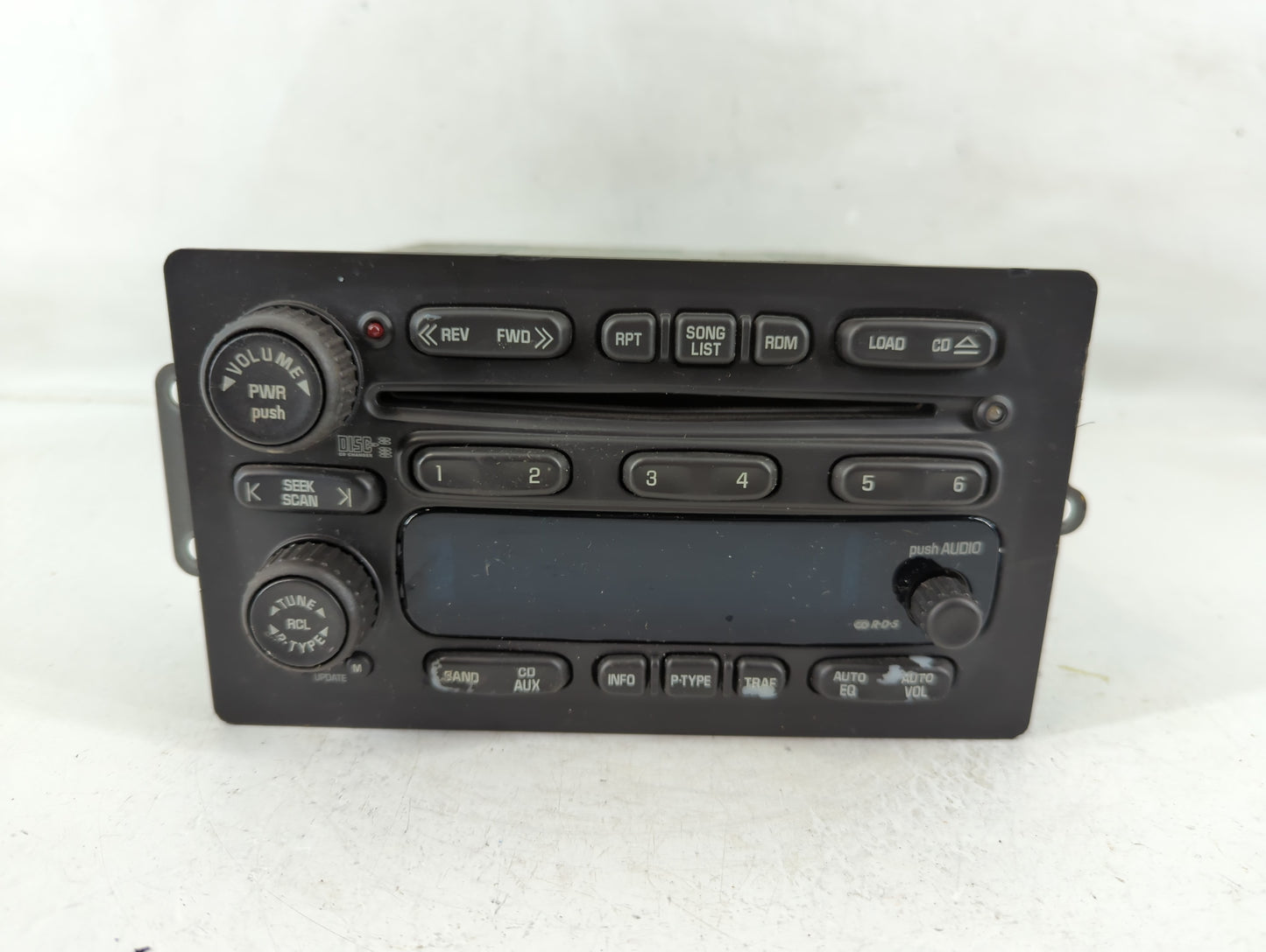 2003-2005 Gmc Yukon Xl 1500 Radio AM FM Cd Player Receiver Replacement P/N:15184935 Fits Fits 2003 2004 2005 2006 OEM Used A
