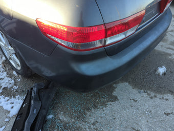 compare product 2003-2005 Honda Accord Rear Bumper Assembly Oem 1307149
