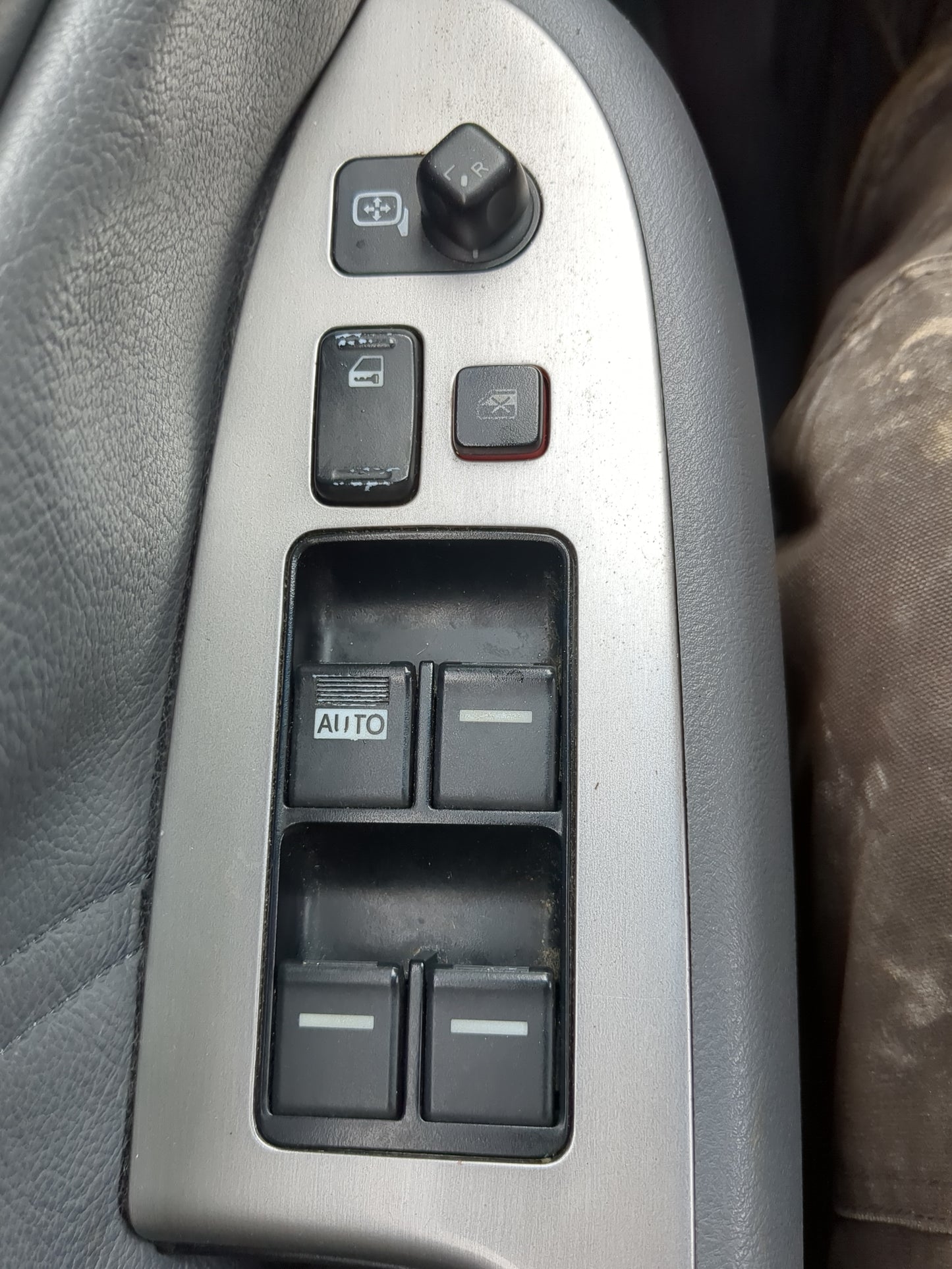 2003-2004 Honda Accord Master Power Window Switch Replacement Driver Side Left Fits Fits 2003 2004 OEM Used Auto Parts - Oem