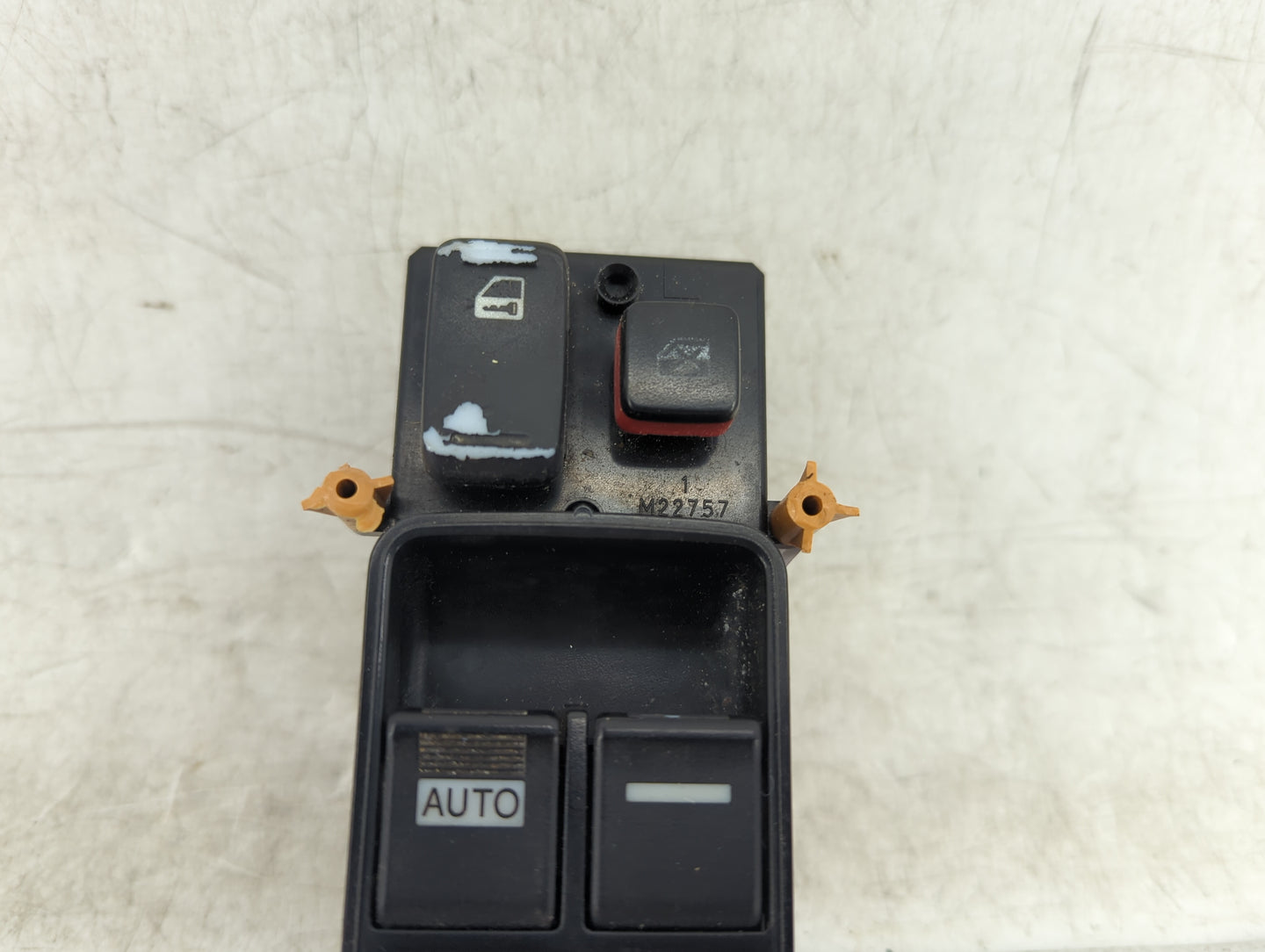 2003-2004 Honda Accord Master Power Window Switch Replacement Driver Side Left P/N:M22757 Fits Fits 2003 2004 OEM Used Auto 