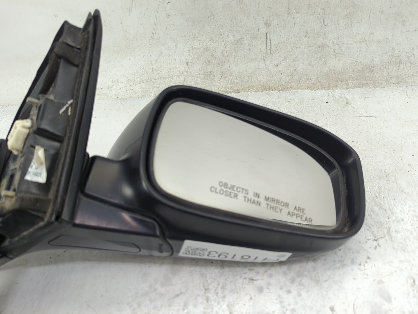 2003-2007 Honda Accord Driver Left Side View Power Door Mirror Black - Oemusedautoparts1.com