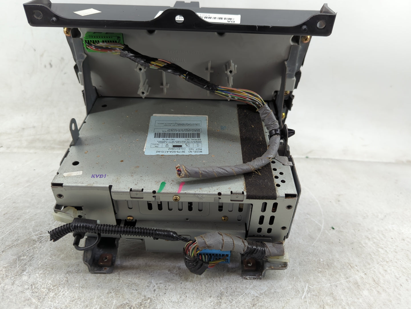 2003-2007 Honda Accord Radio AM FM Cd Player Receiver Replacement P/N:39175-SDA-A110-M2 CQ-EH1260Z Fits OEM Used Auto Parts 
