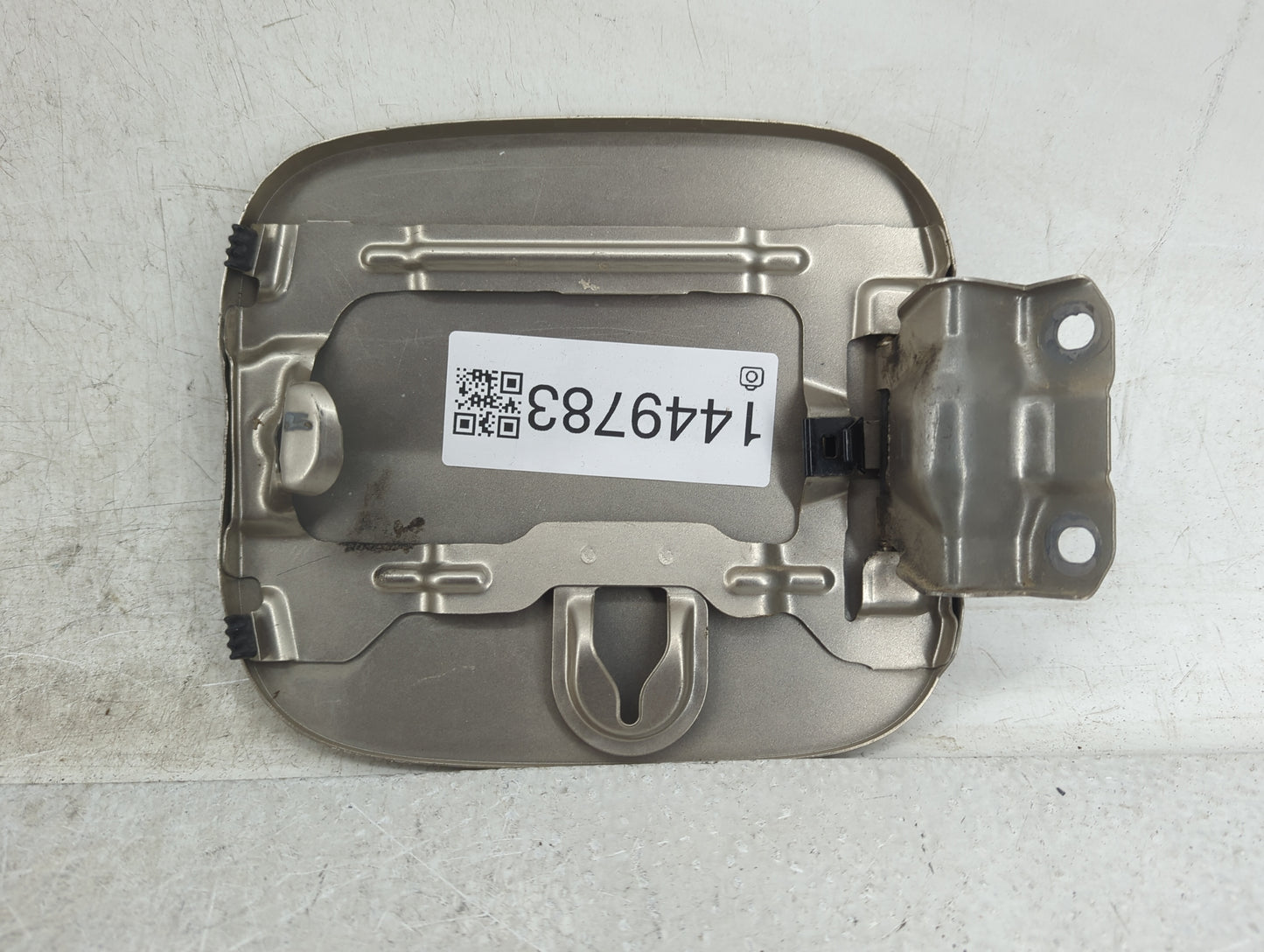 2003 Honda Accord Fuel Tank Door Lid Gas Tank White Gold - Oemusedautoparts1.com