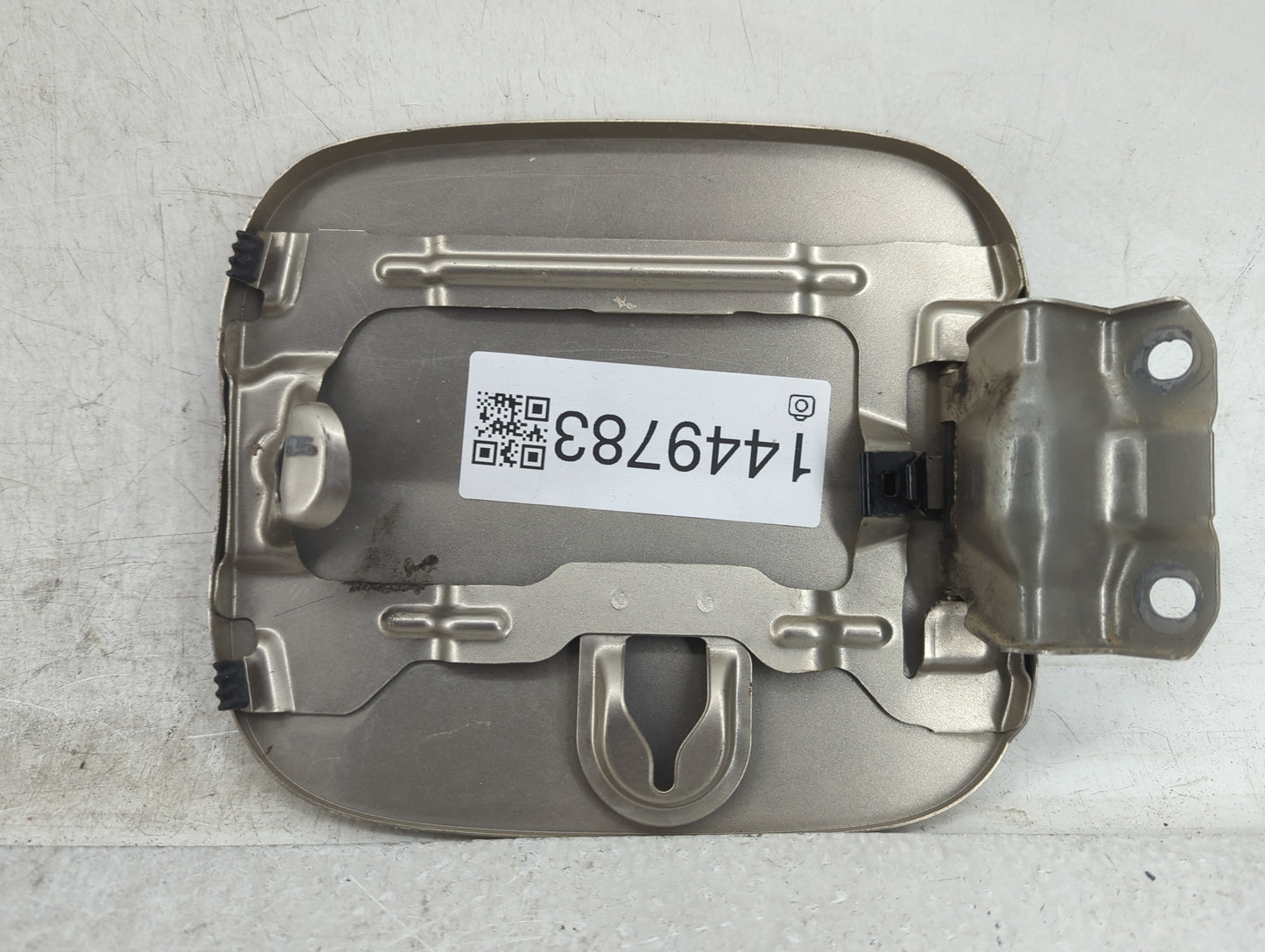 2003 Honda Accord Fuel Tank Door Lid Gas Tank White Gold - Oemusedautoparts1.com