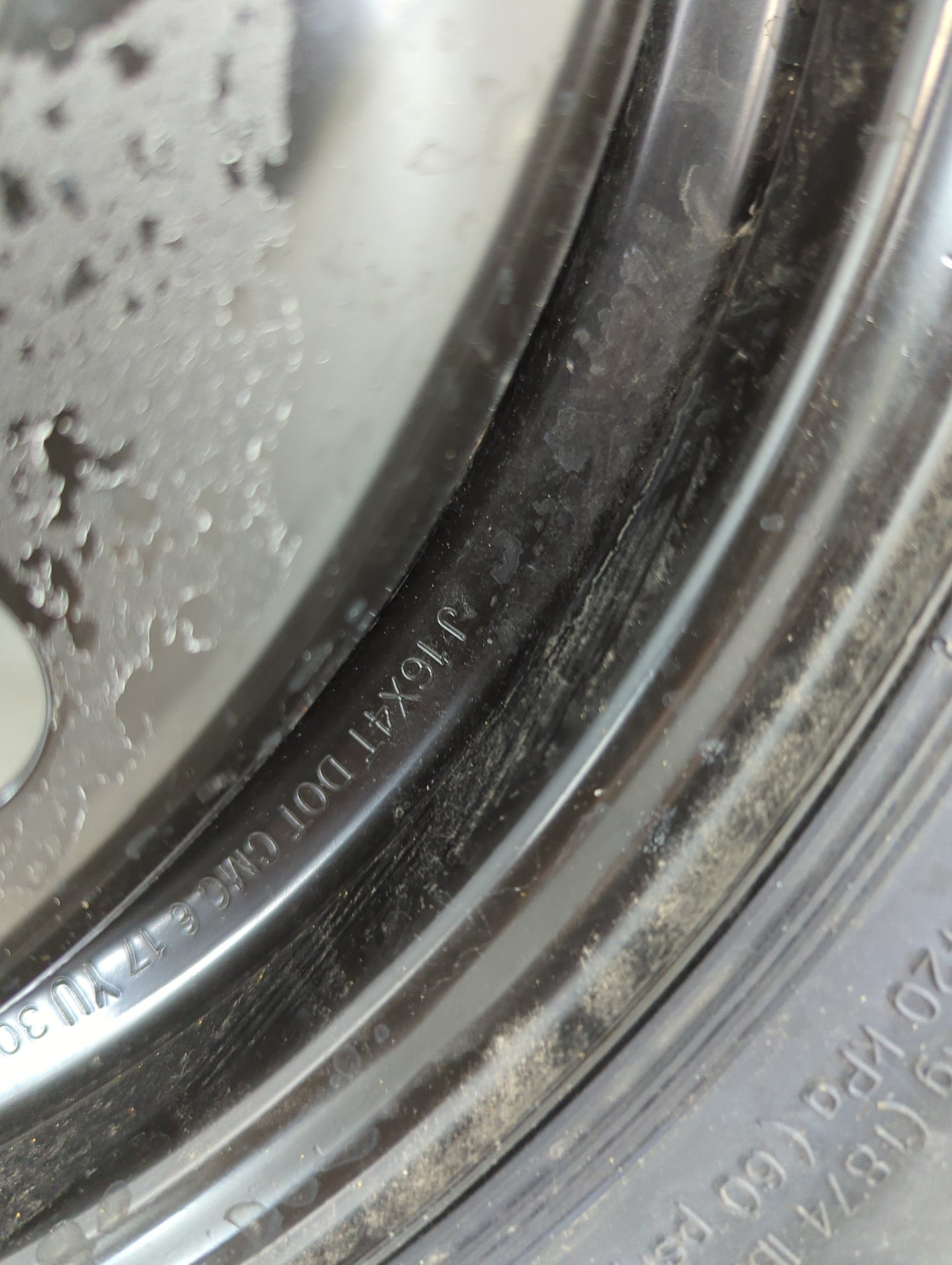 2003-2007 Honda Accord Spare Donut Tire Wheel Rim Oem 1461902 - Oemusedautoparts1.com