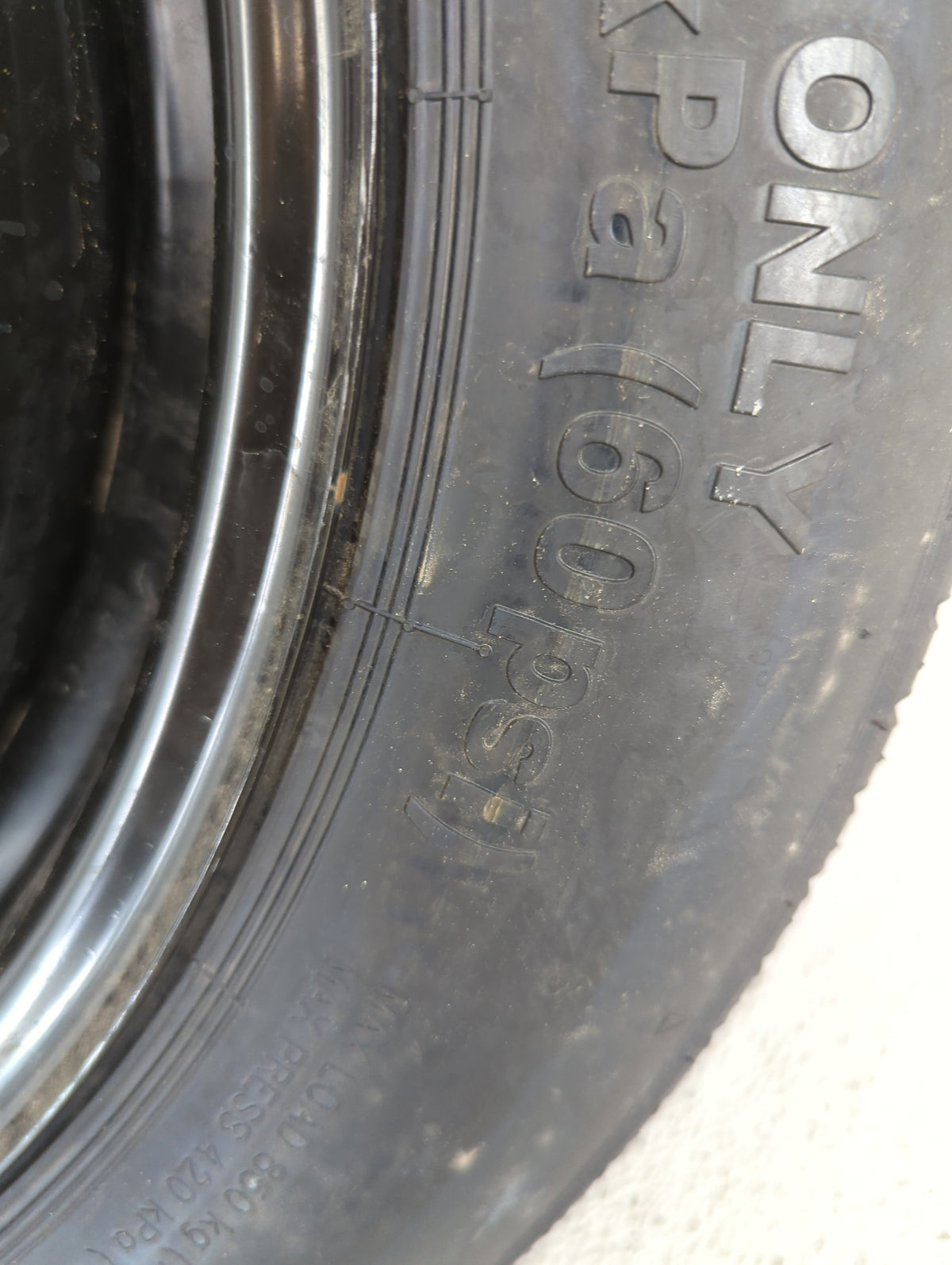 2003-2007 Honda Accord Spare Donut Tire Wheel Rim Oem 1461902 - Oemusedautoparts1.com