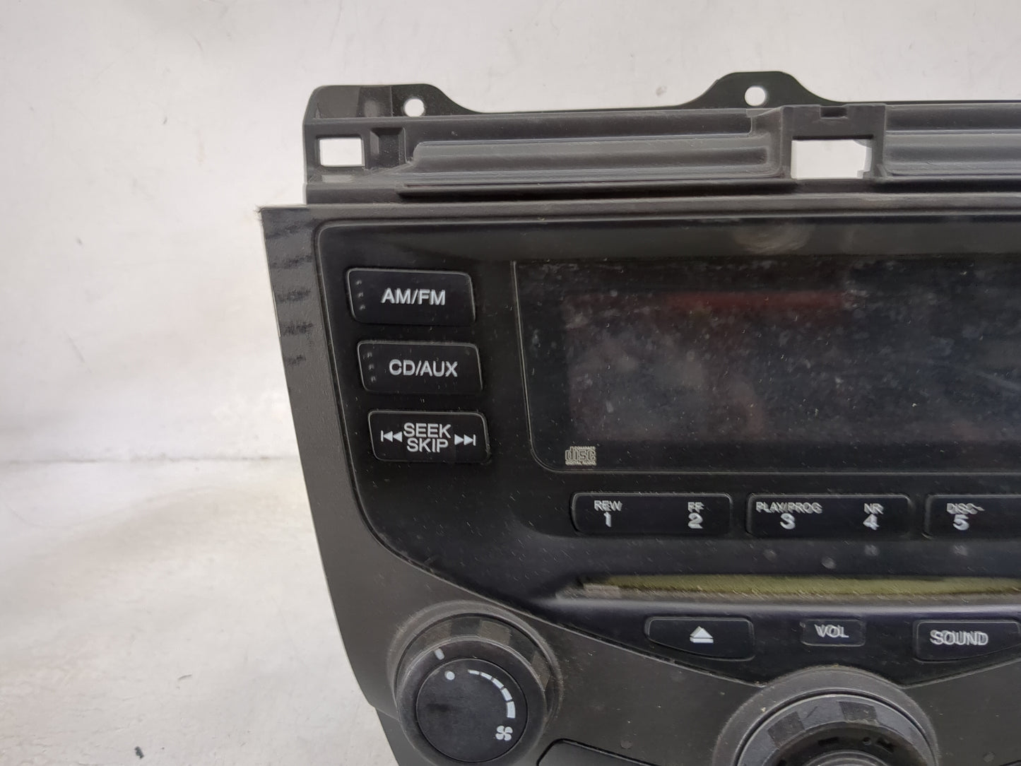 2003 Honda Accord Radio AM FM Cd Player Receiver Replacement P/N:39100-SDA-A110 2AC1, AF030301ENZ Fits OEM Used Auto Parts -