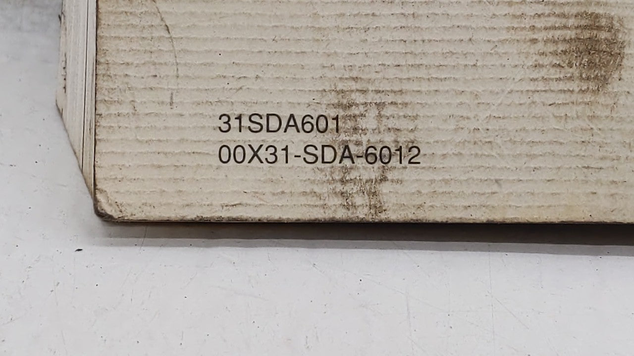 2003 Honda Accord Owners Manual Book Guide OEM Used Auto Parts - Oemusedautoparts1.com