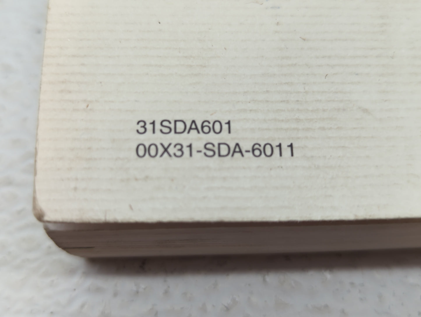 2003 Honda Accord Owners Manual Book Guide OEM Used Auto Parts - Oemusedautoparts1.com