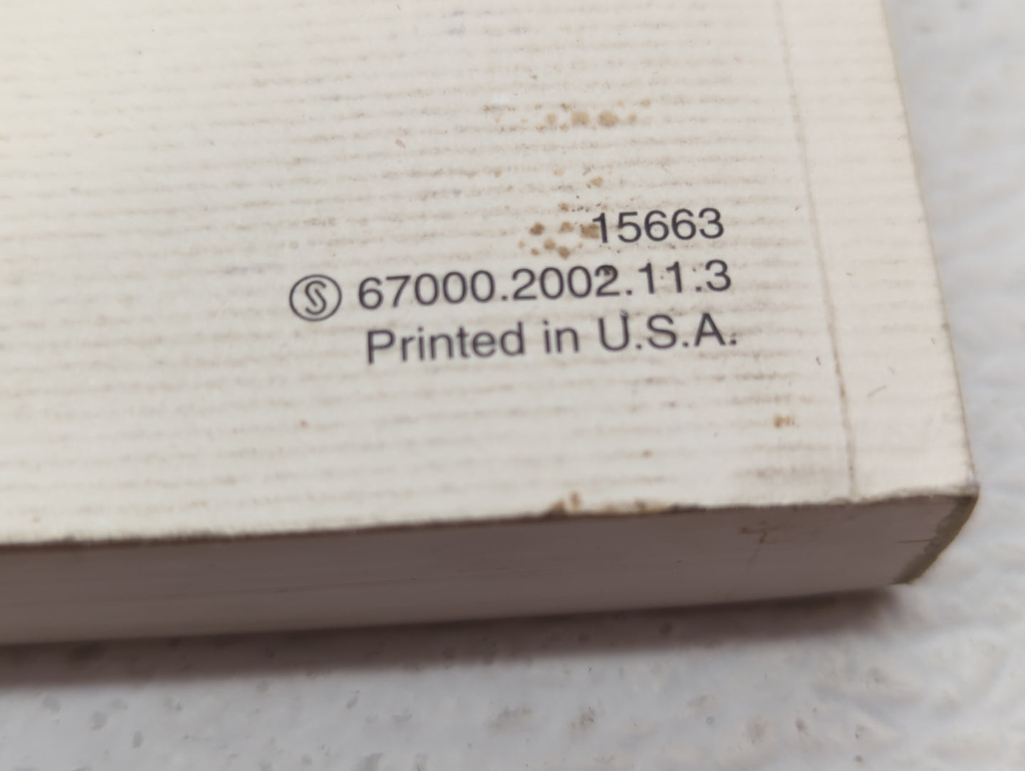 2003 Honda Accord Owners Manual Book Guide OEM Used Auto Parts - Oemusedautoparts1.com