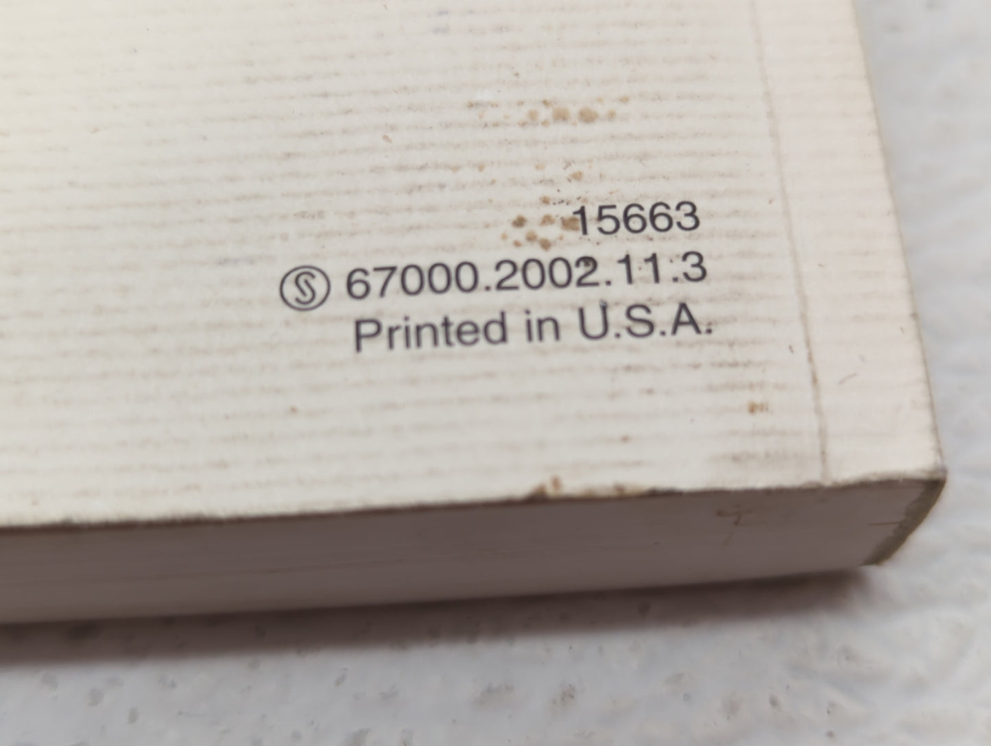 2003 Honda Accord Owners Manual Book Guide OEM Used Auto Parts - Oemusedautoparts1.com