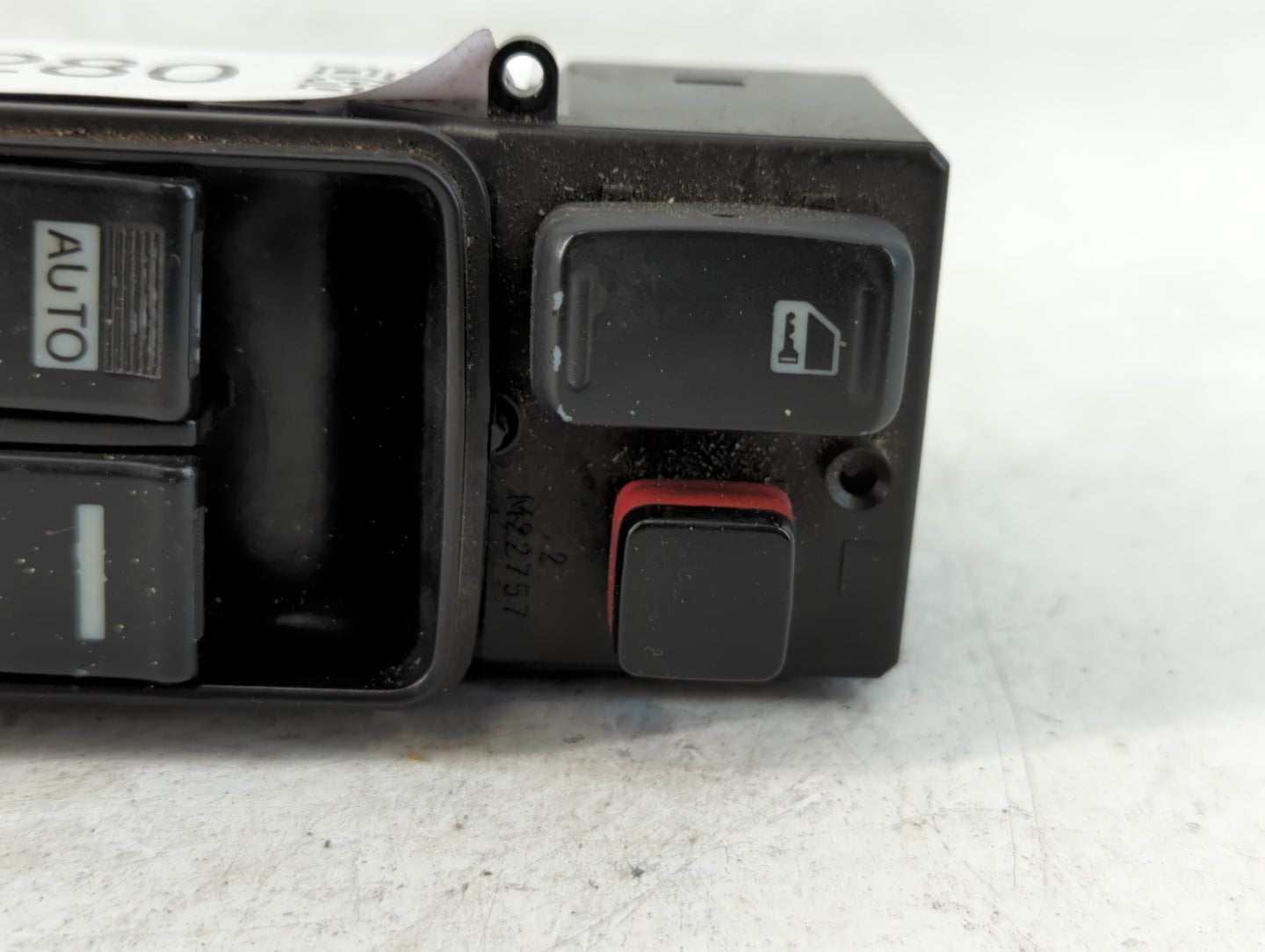 2003-2004 Honda Accord Master Power Window Switch Replacement Driver Side Left Fits Fits 2003 2004 OEM Used Auto Parts - Oem
