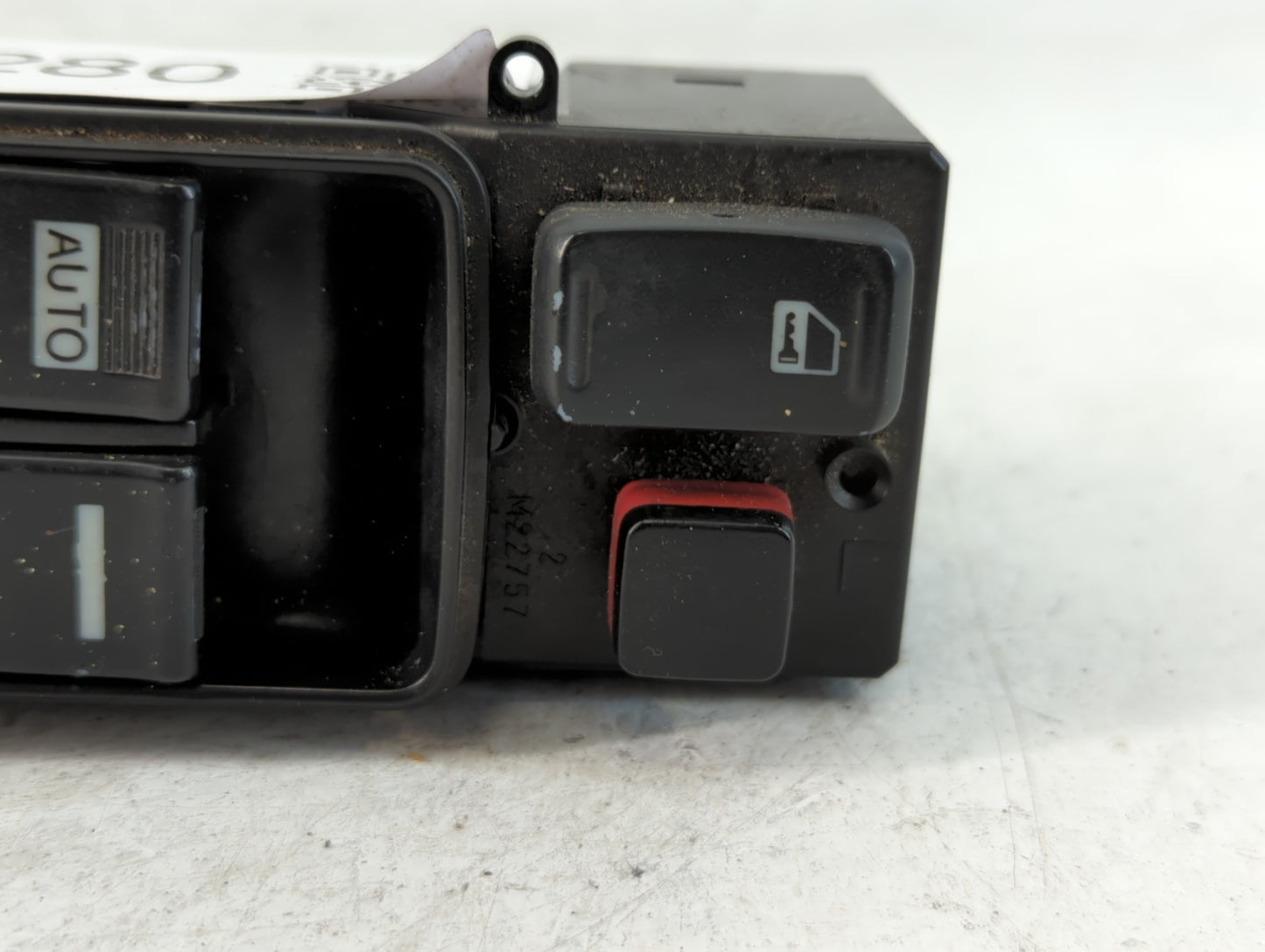 2003-2004 Honda Accord Master Power Window Switch Replacement Driver Side Left Fits Fits 2003 2004 OEM Used Auto Parts - Oem