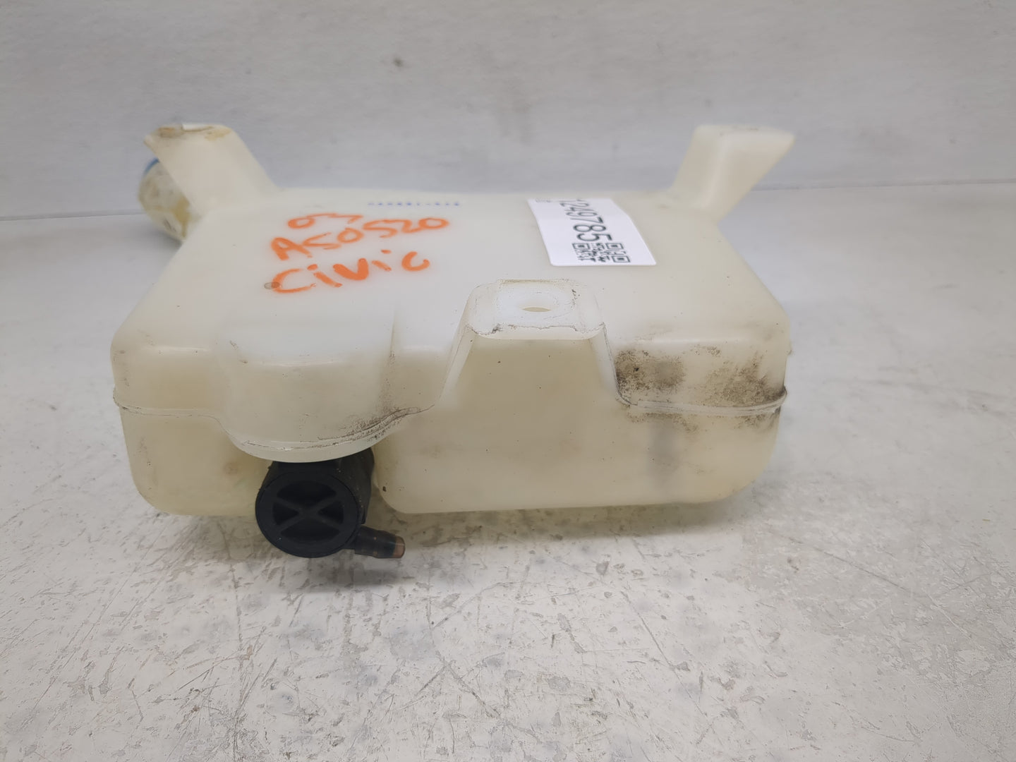 2001-2003 Honda Civic Windshield Washer Fluid Reservoir Bottle Oem - Oemusedautoparts1.com