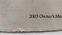 2003 Honda Civic Owners Manual Book Guide OEM Used Auto Parts - Oemusedautoparts1.com