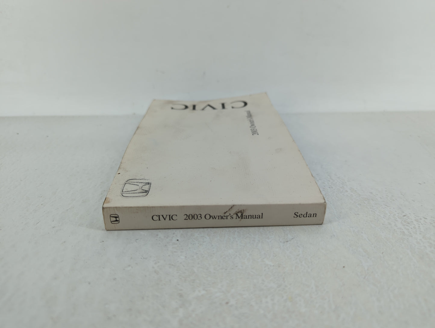 2003 Honda Civic Owners Manual Book Guide OEM Used Auto Parts - Oemusedautoparts1.com