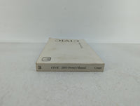 2003 Honda Civic Owners Manual Book Guide OEM Used Auto Parts - Oemusedautoparts1.com