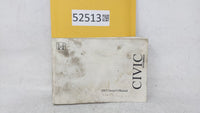 2003 Honda Civic Owners Manual Book Guide OEM Used Auto Parts - Oemusedautoparts1.com