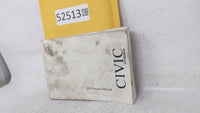 2003 Honda Civic Owners Manual Book Guide OEM Used Auto Parts - Oemusedautoparts1.com