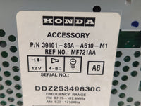 2003 Honda Civic Radio AM FM Cd Player Receiver Replacement P/N:39101-S5A-A610-M1 Fits OEM Used Auto Parts - Oemusedautopart