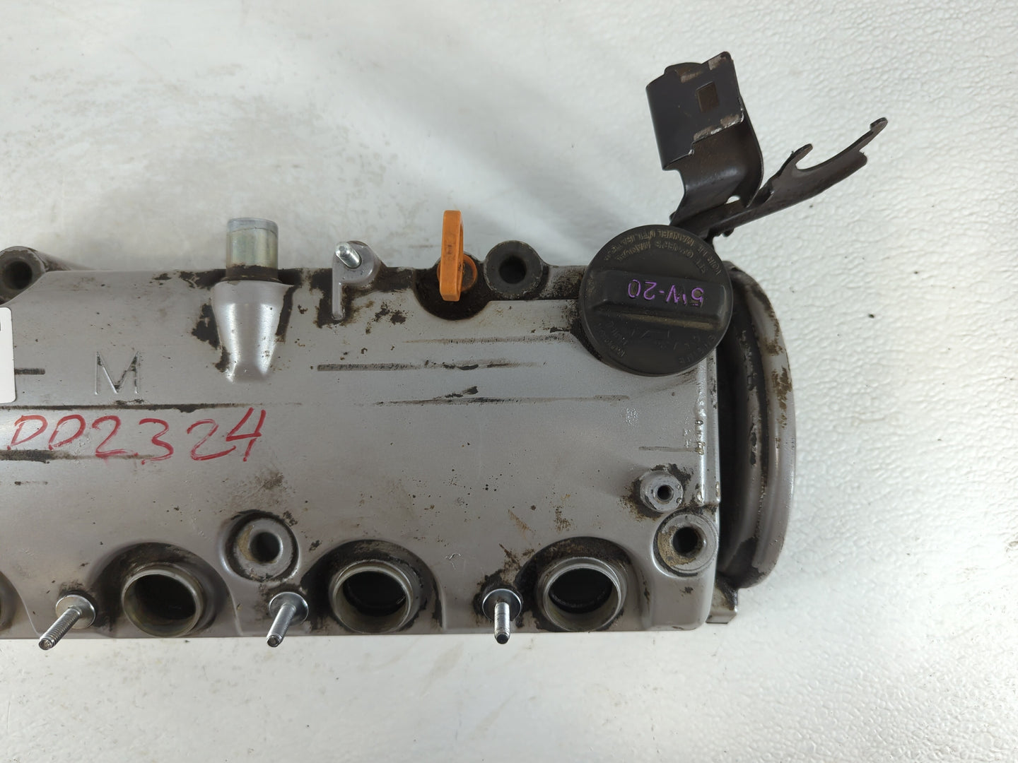 2003 Honda Civic Driver Left Cylinder Head Valve Cover Fits OEM Used Auto Parts - Oemusedautoparts1.com