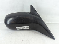 2003 Honda Civic Passenger Right Side View Manual Door Mirror Black - Oemusedautoparts1.com
