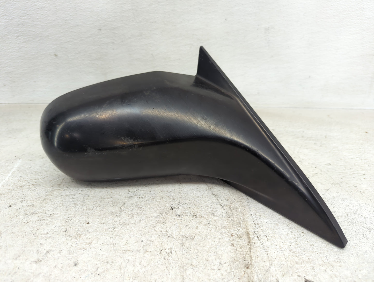 2003 Honda Civic Driver Left Side View Manual Door Mirror Black - Oemusedautoparts1.com