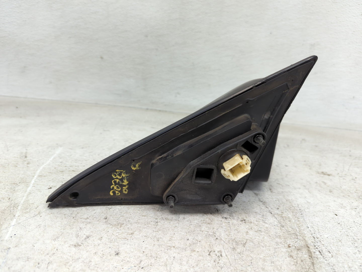 2003 Honda Civic Driver Left Side View Manual Door Mirror Black - Oemusedautoparts1.com
