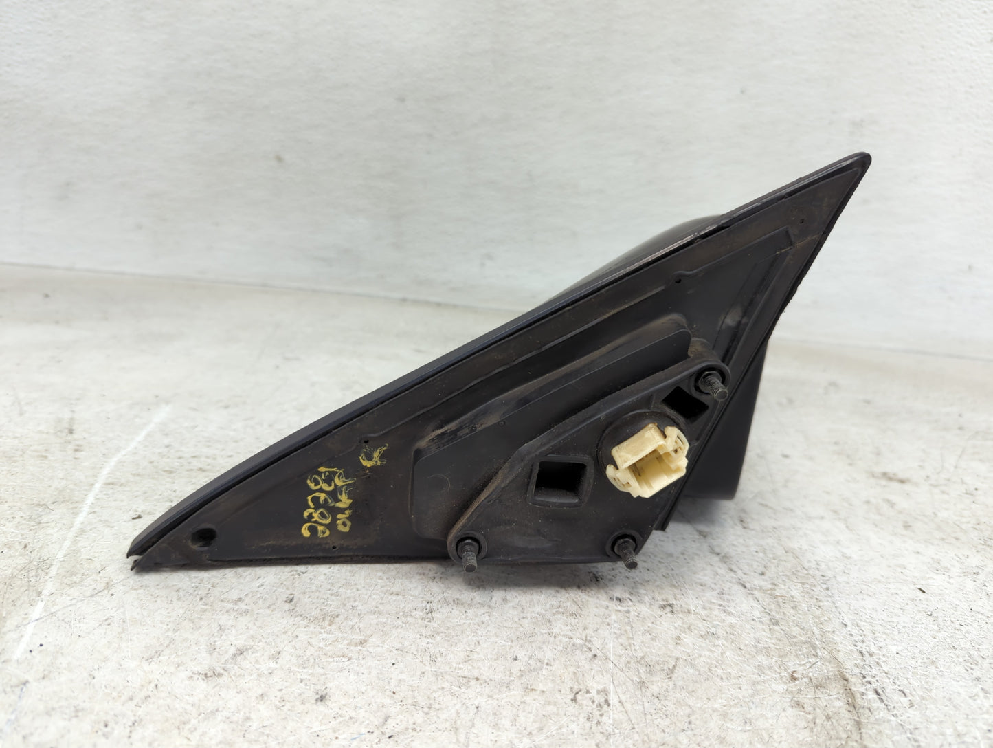 2003 Honda Civic Driver Left Side View Manual Door Mirror Black - Oemusedautoparts1.com
