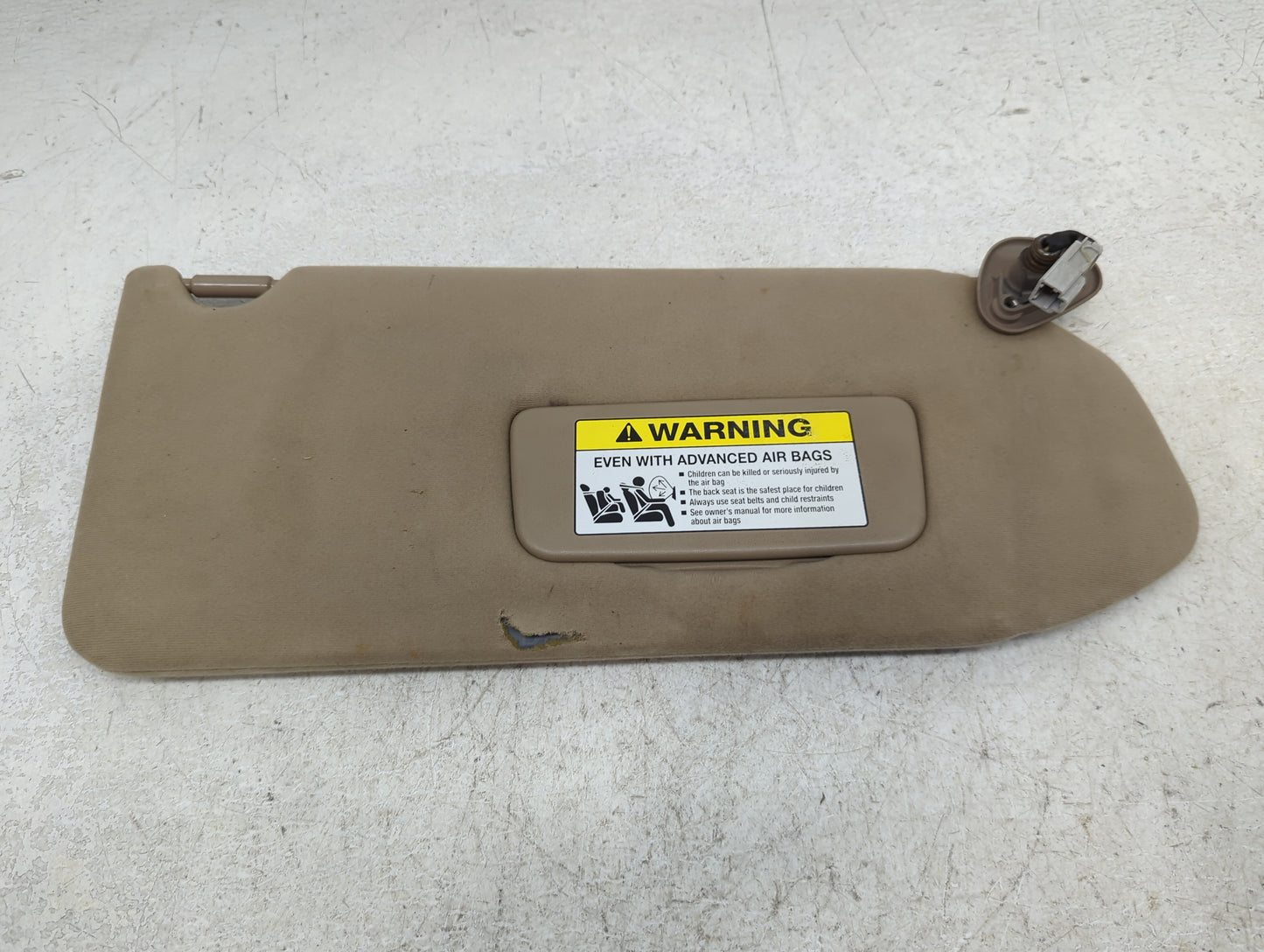 1999-2004 Honda Odyssey Sun Visor Shade Replacement Passenger Right Mirror Fits Fits 1999 2000 2001 2002 2003 2004 OEM Used 
