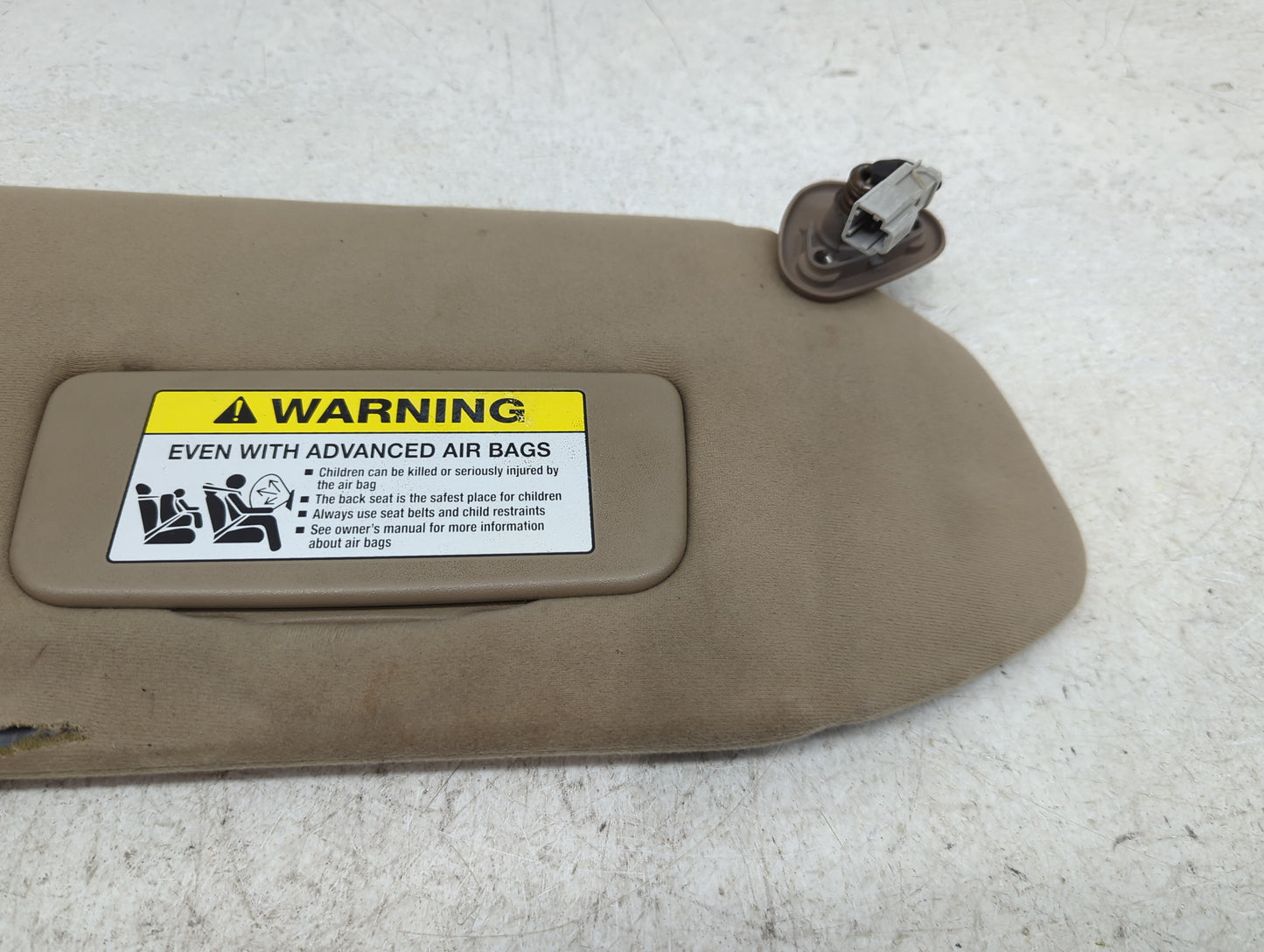 1999-2004 Honda Odyssey Sun Visor Shade Replacement Passenger Right Mirror Fits Fits 1999 2000 2001 2002 2003 2004 OEM Used 