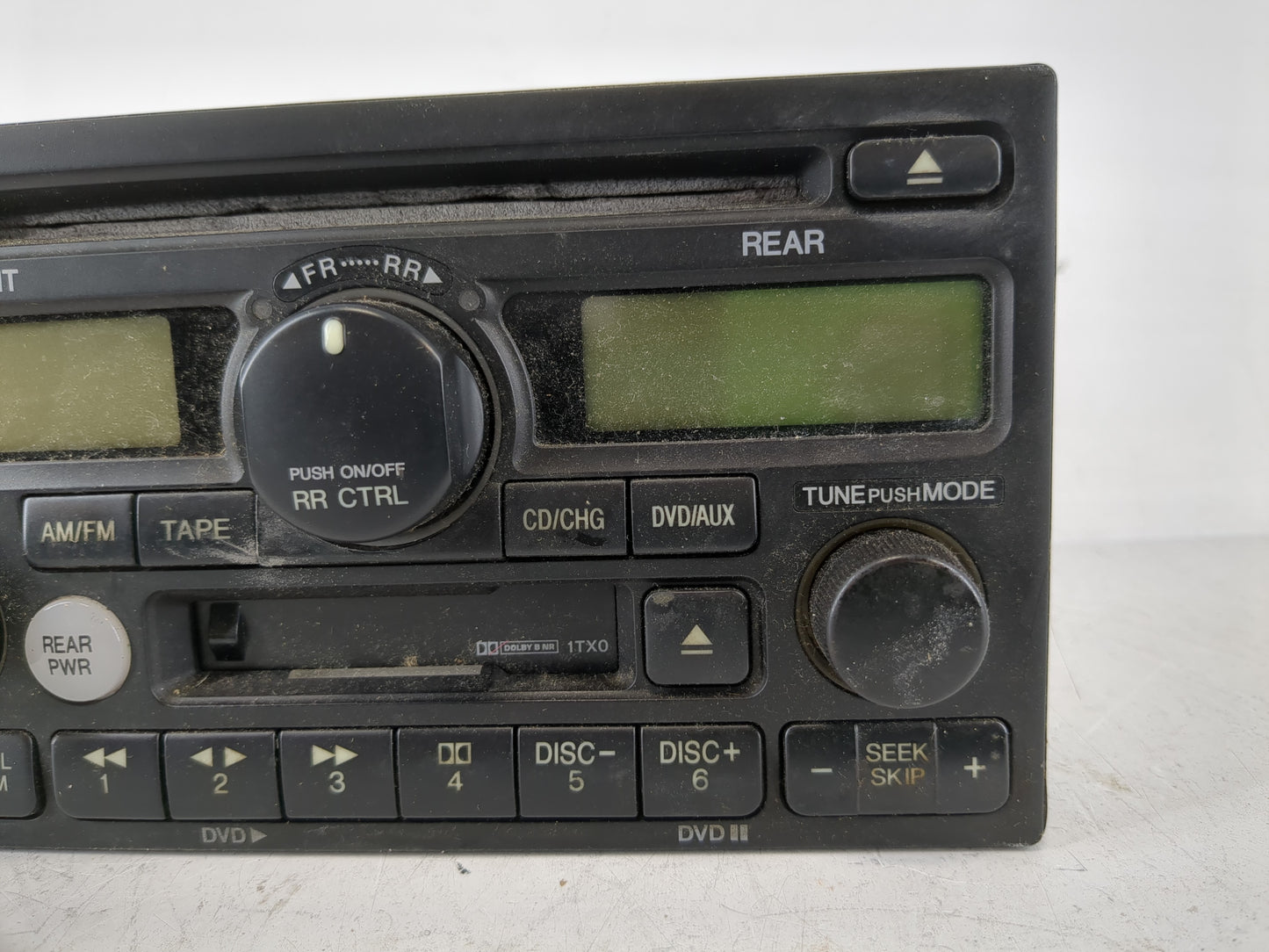 2002-2004 Honda Odyssey Radio AM FM Cd Player Receiver Replacement P/N:39100-S0X-A500 Fits Fits 2002 2003 2004 OEM Used Auto