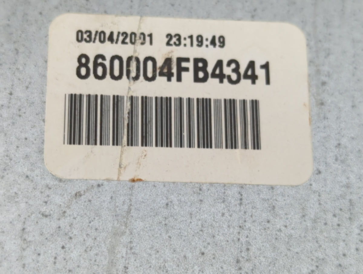 2003 Honda Odyssey Radio AM FM Cd Player Receiver Replacement P/N:860004FB4341 OEM Used Auto Parts - Oemusedautoparts1.com