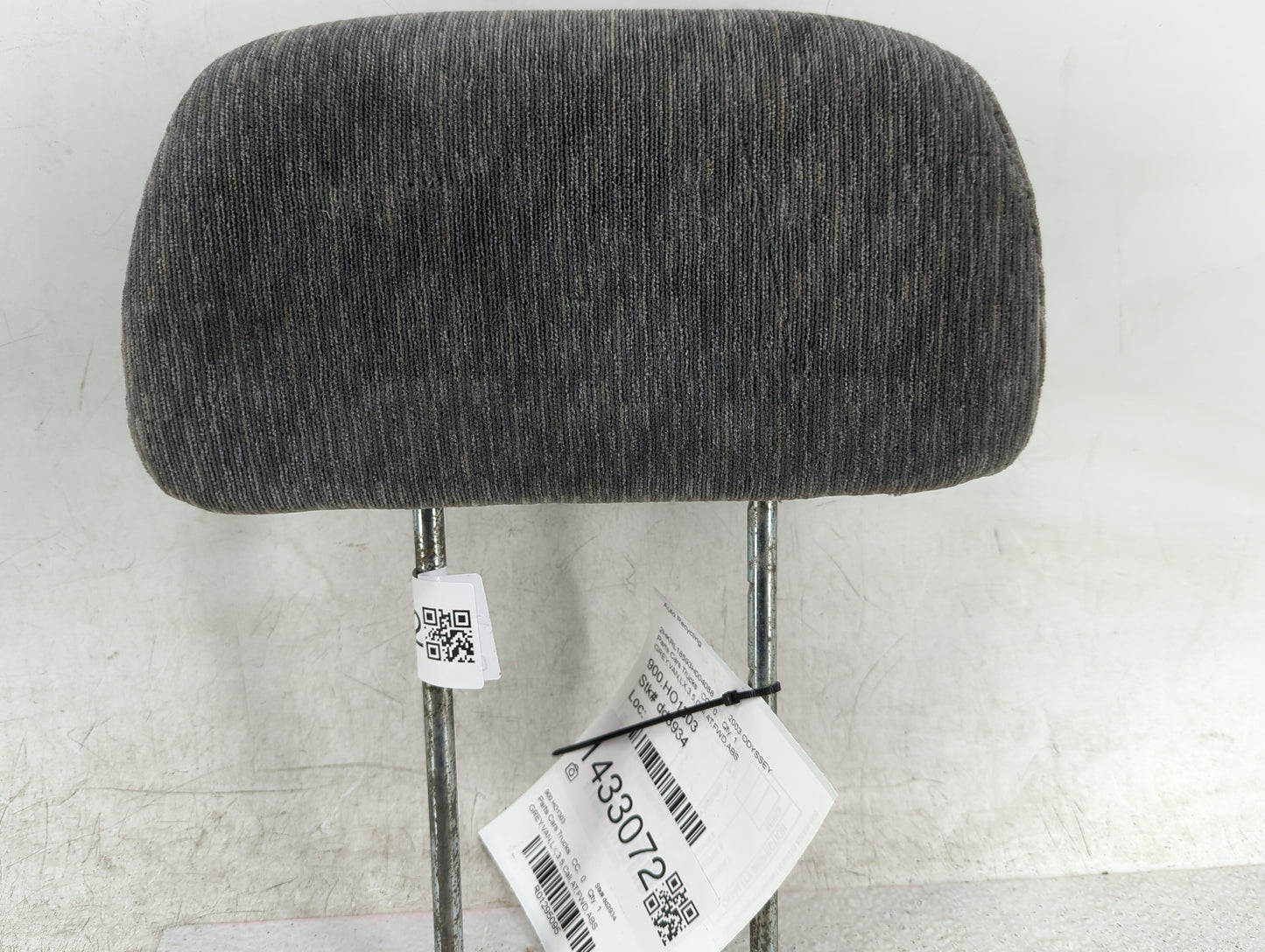 2003-2004 Honda Odyssey Headrest Head Rest Front Driver Passenger Seat Fits Fits 2003 2004 OEM Used Auto Parts - Oemusedauto