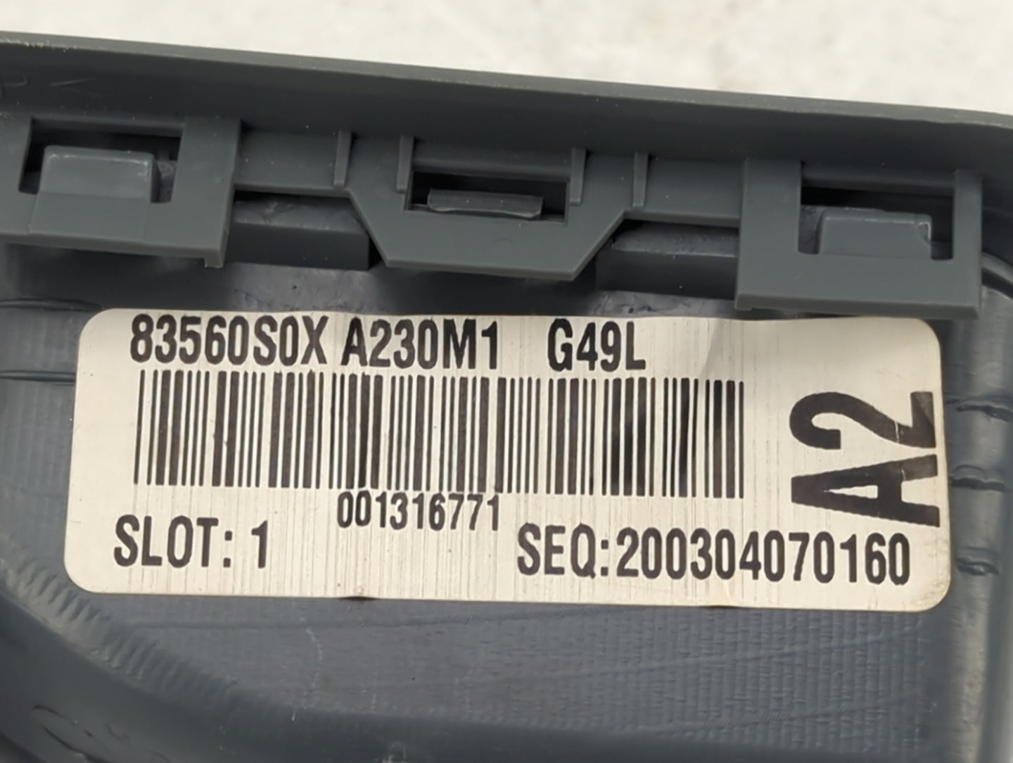 2003-2004 Honda Odyssey Master Power Window Switch Replacement Driver Side Left Fits Fits 2003 2004 OEM Used Auto Parts - Oe