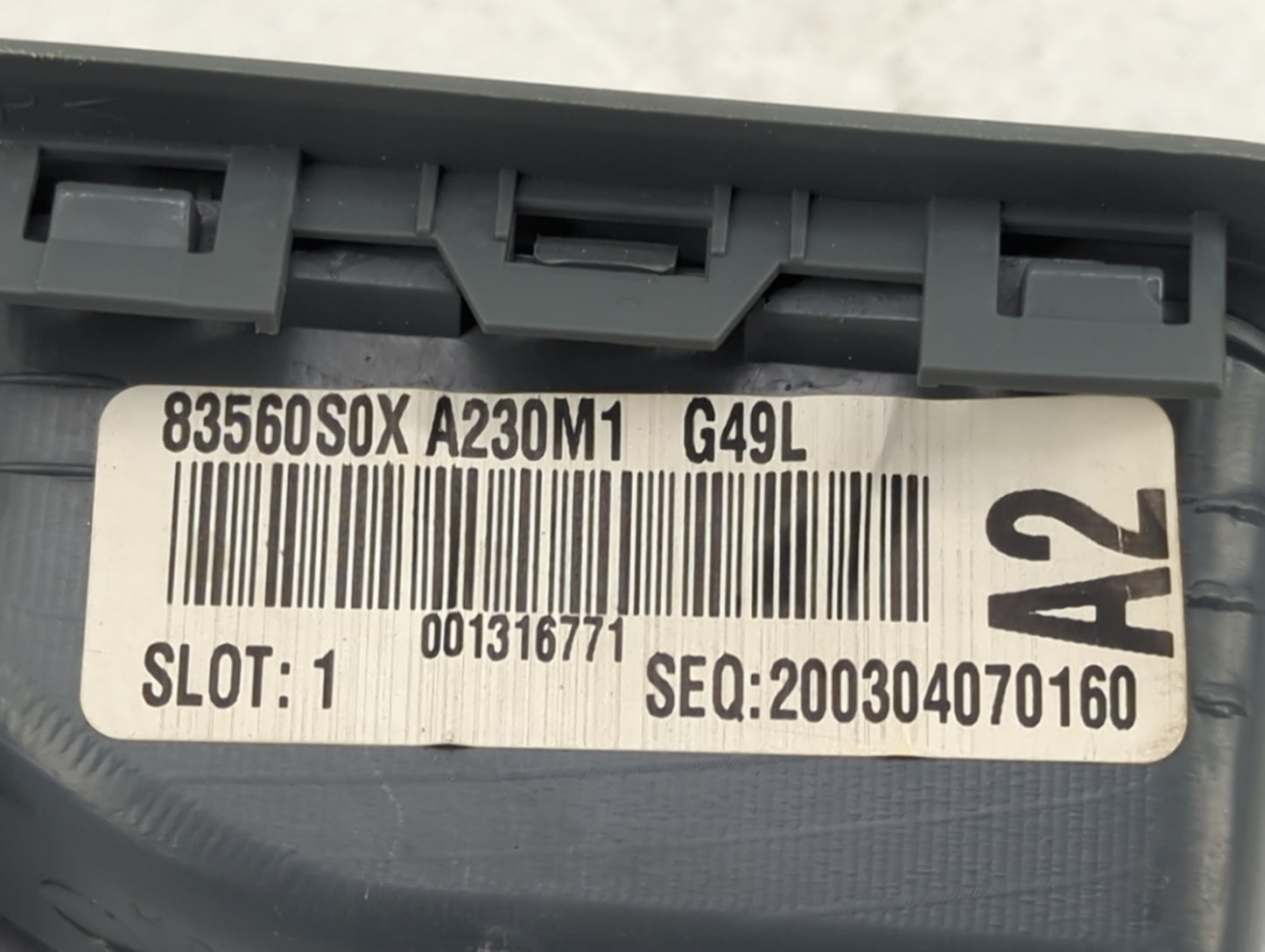 2003-2004 Honda Odyssey Master Power Window Switch Replacement Driver Side Left Fits Fits 2003 2004 OEM Used Auto Parts - Oe