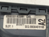 2003-2004 Honda Odyssey Master Power Window Switch Replacement Driver Side Left Fits Fits 2003 2004 OEM Used Auto Parts - Oe