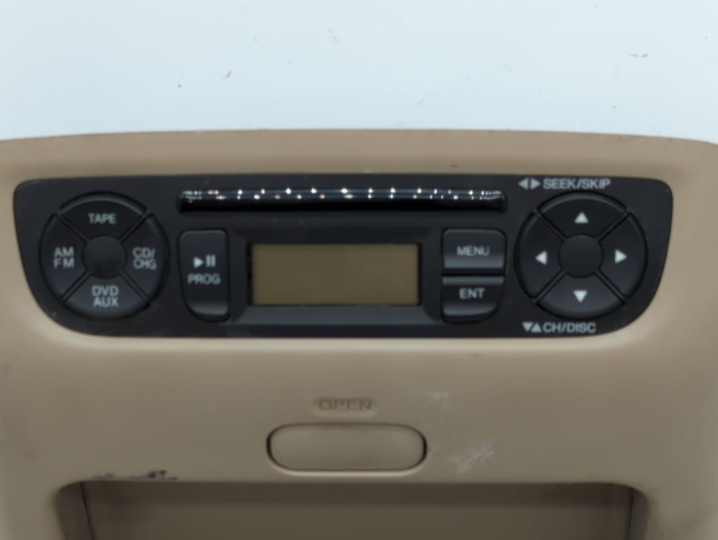 2002-2004 Honda Odyssey Information Display Screen Beige - Oemusedautoparts1.com